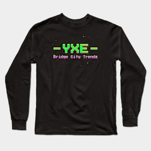 Neon Nights in the Bridge City Long Sleeve T-Shirt